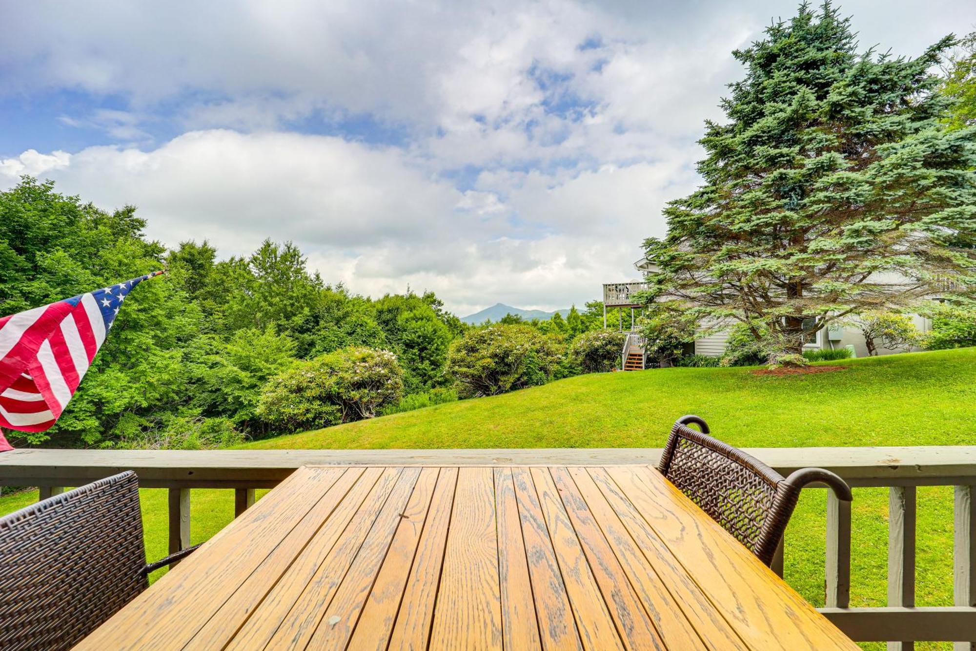 Banner Elk Mountain-View Condo 3 Mi To Skiing! 외부 사진