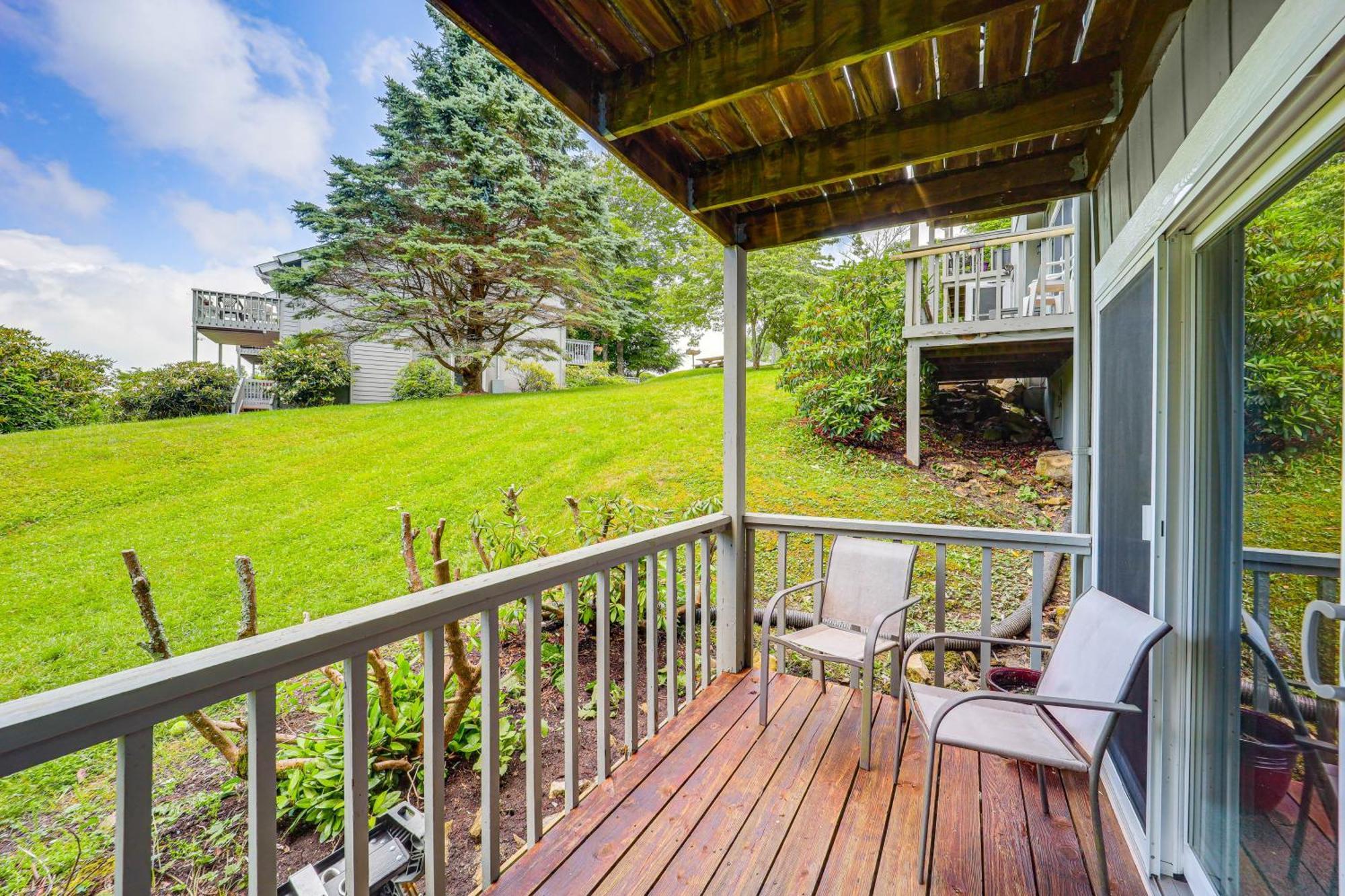 Banner Elk Mountain-View Condo 3 Mi To Skiing! 외부 사진